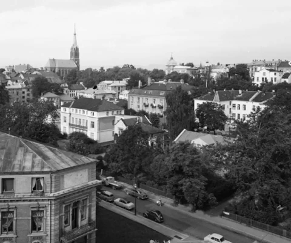 Historisk fotografi fra Homansbyen